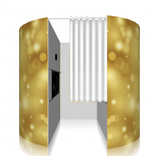 Gold Photo Booth Hire